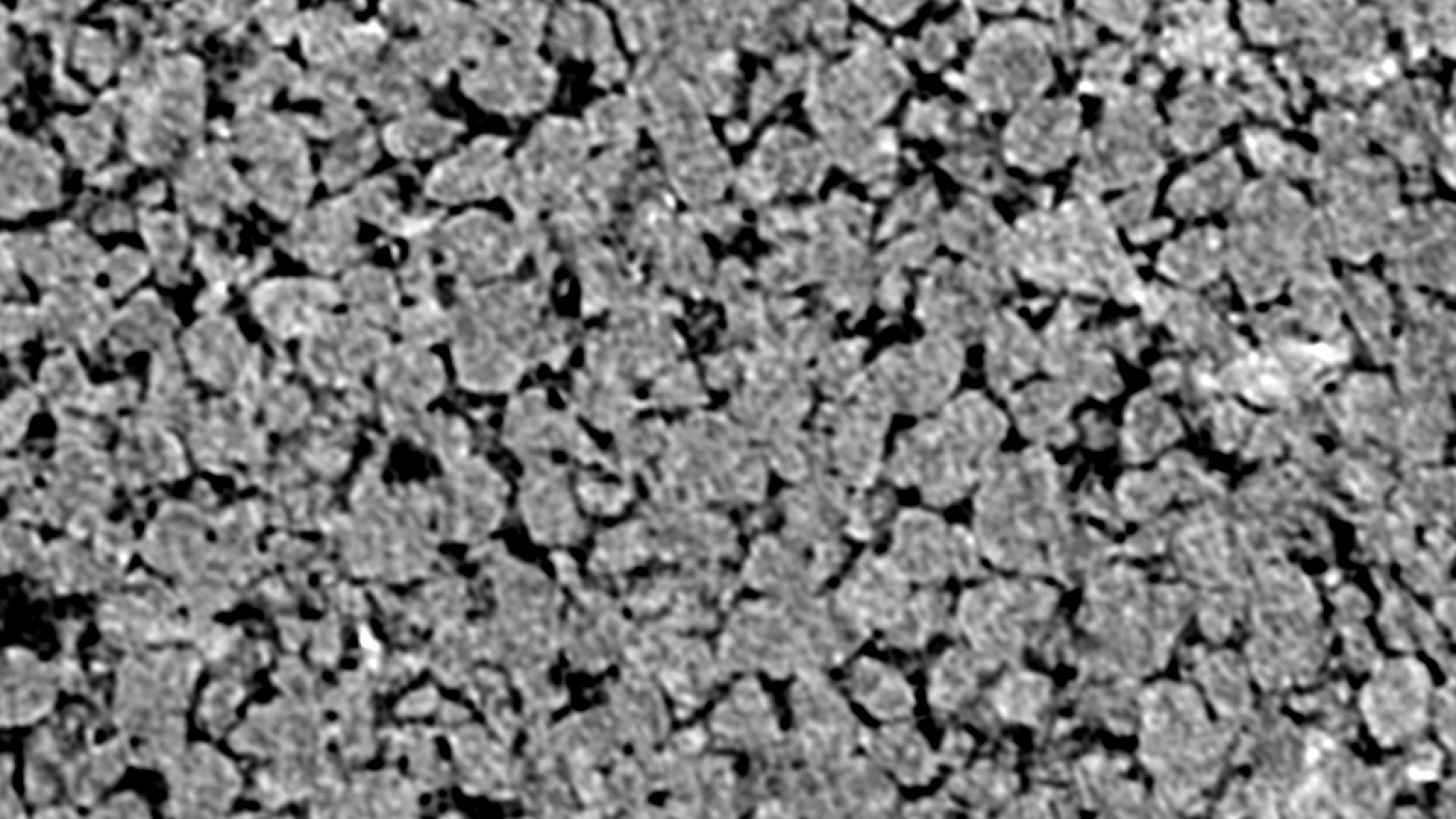 Raw micro-CT slice of Kirby sandstone